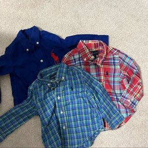 3 baby boy polo button downs